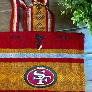 [Handmade NFL] San Francisco 49er Backpack ❤️💛